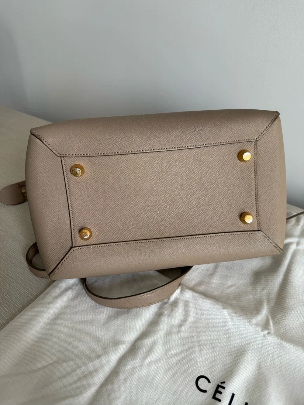 Celine Mini Belt Bag - Light Taupe - Excellent condition w/ tags and receipt